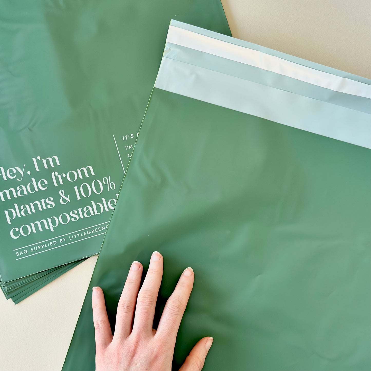 Eco-Friendly | Compostable Mailing bags - 100% cornstarch