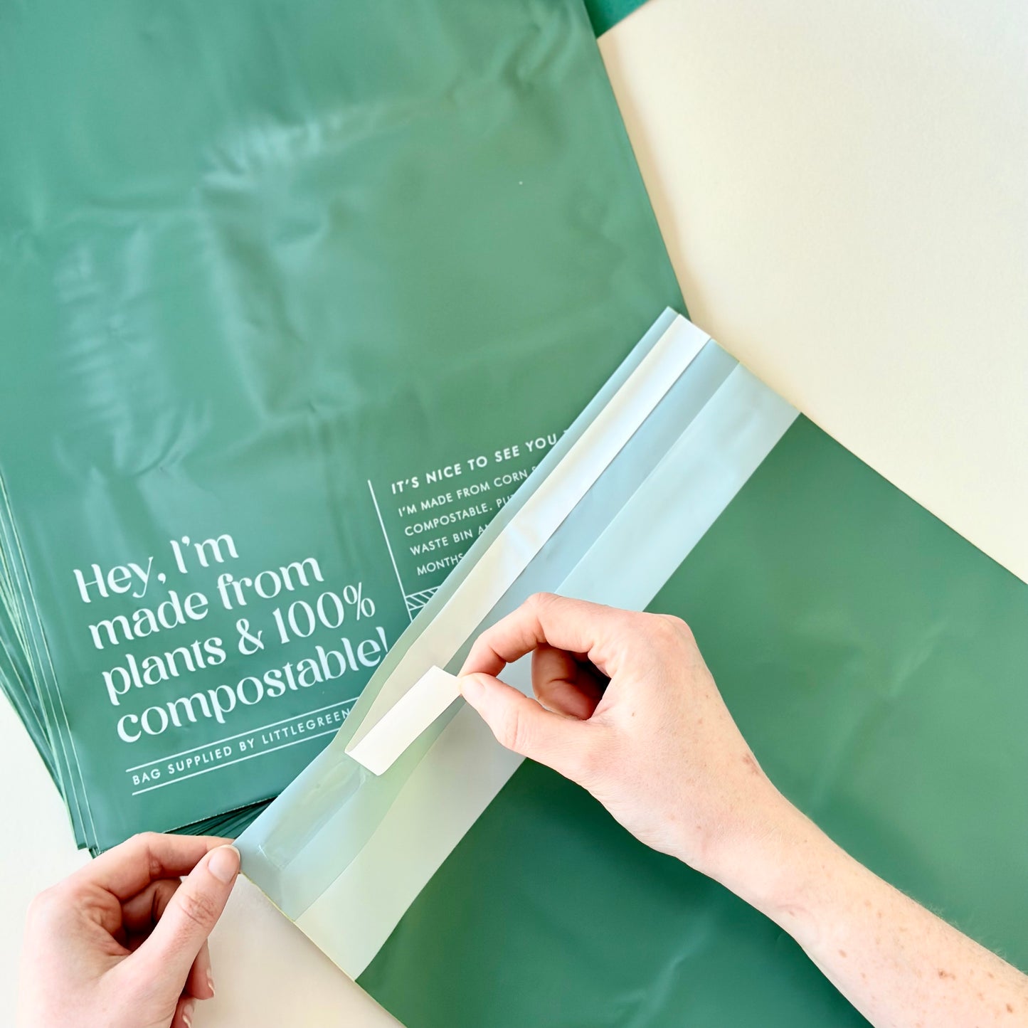 Eco-Friendly | Compostable Mailing bags - 100% cornstarch