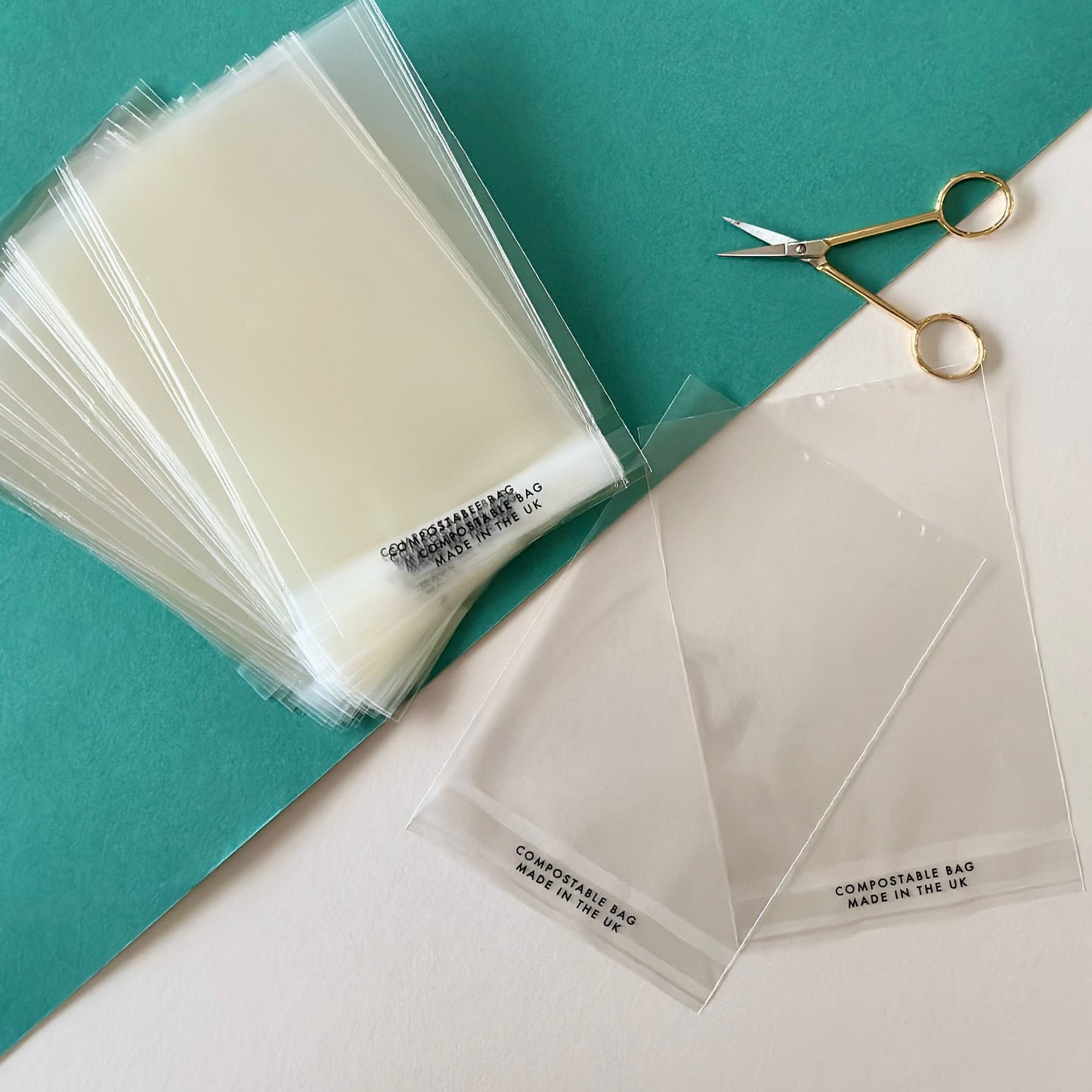 C6 Biodegradable / compostable cello bags