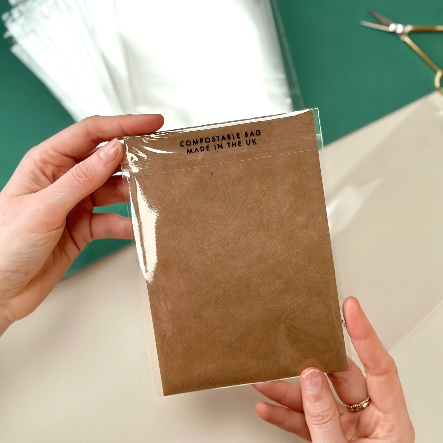 C6 Biodegradable / compostable cello bags